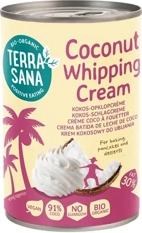 Terrasana Crème coco à fouetter bio 400ml